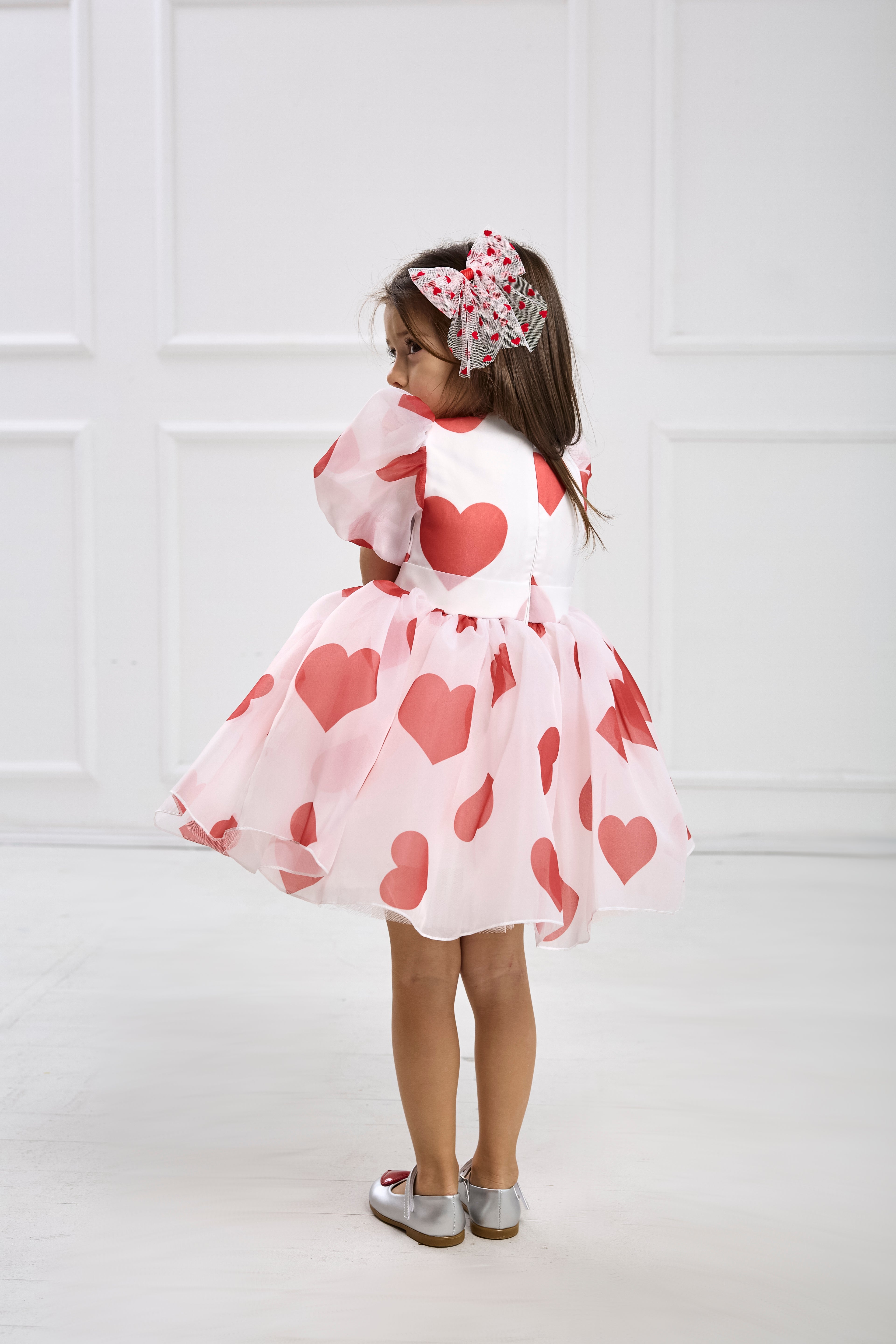 Heart Dress β Includes Matching Bag and Hair Accessory