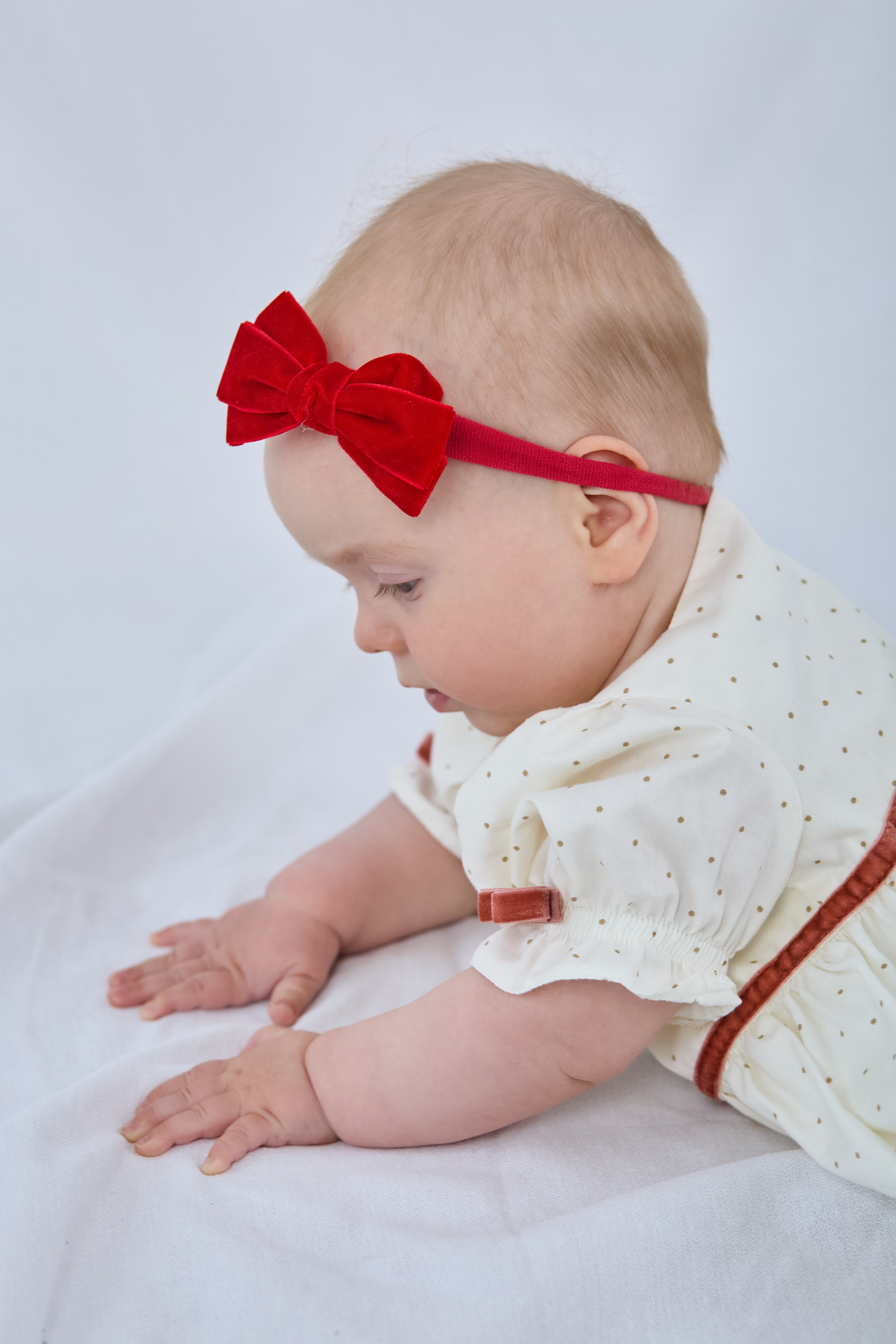 Red Velvet Baby Headband – Jorya Kids Boutique - Main Image