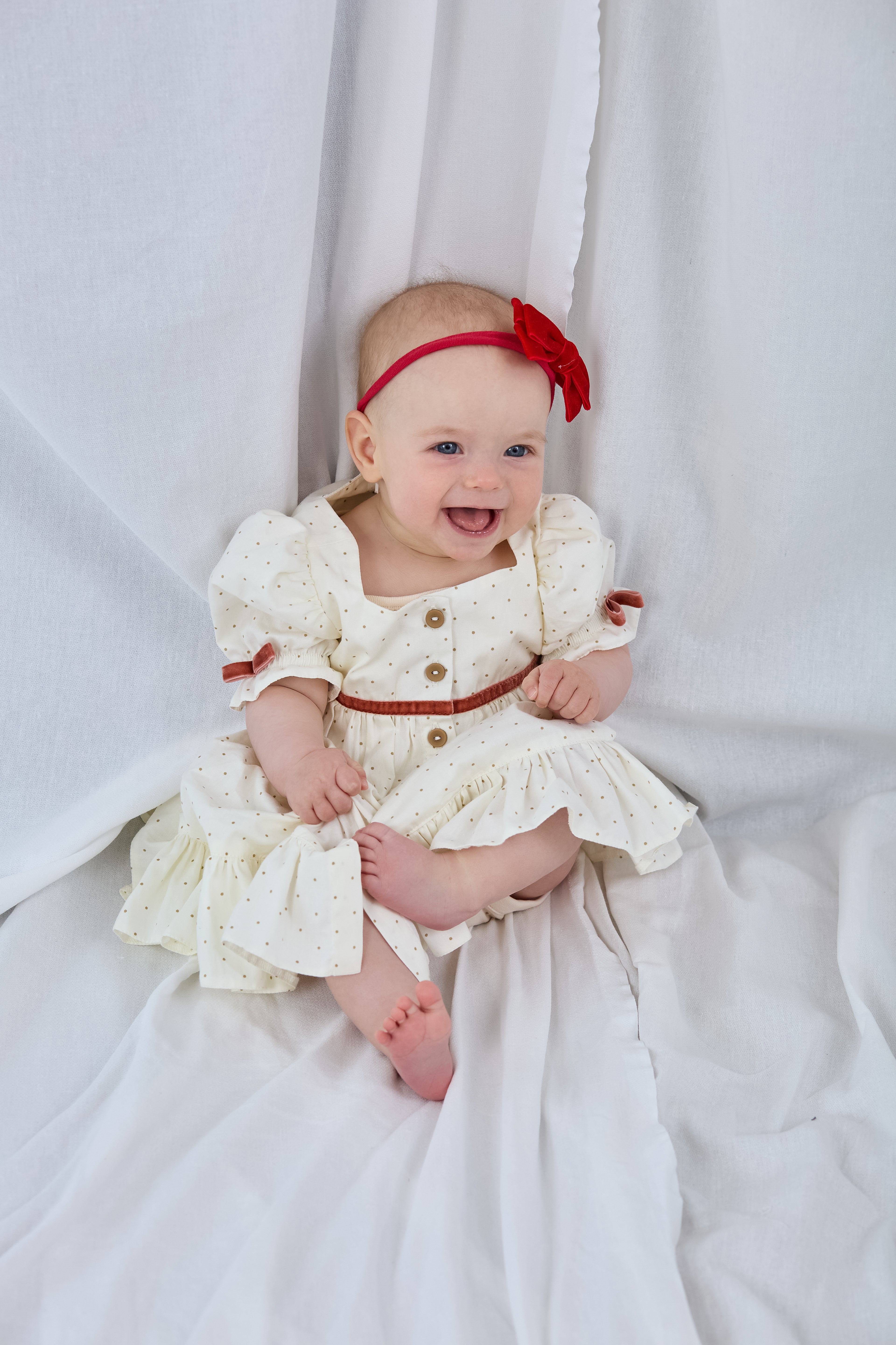 Polka Dots Cotton Dress