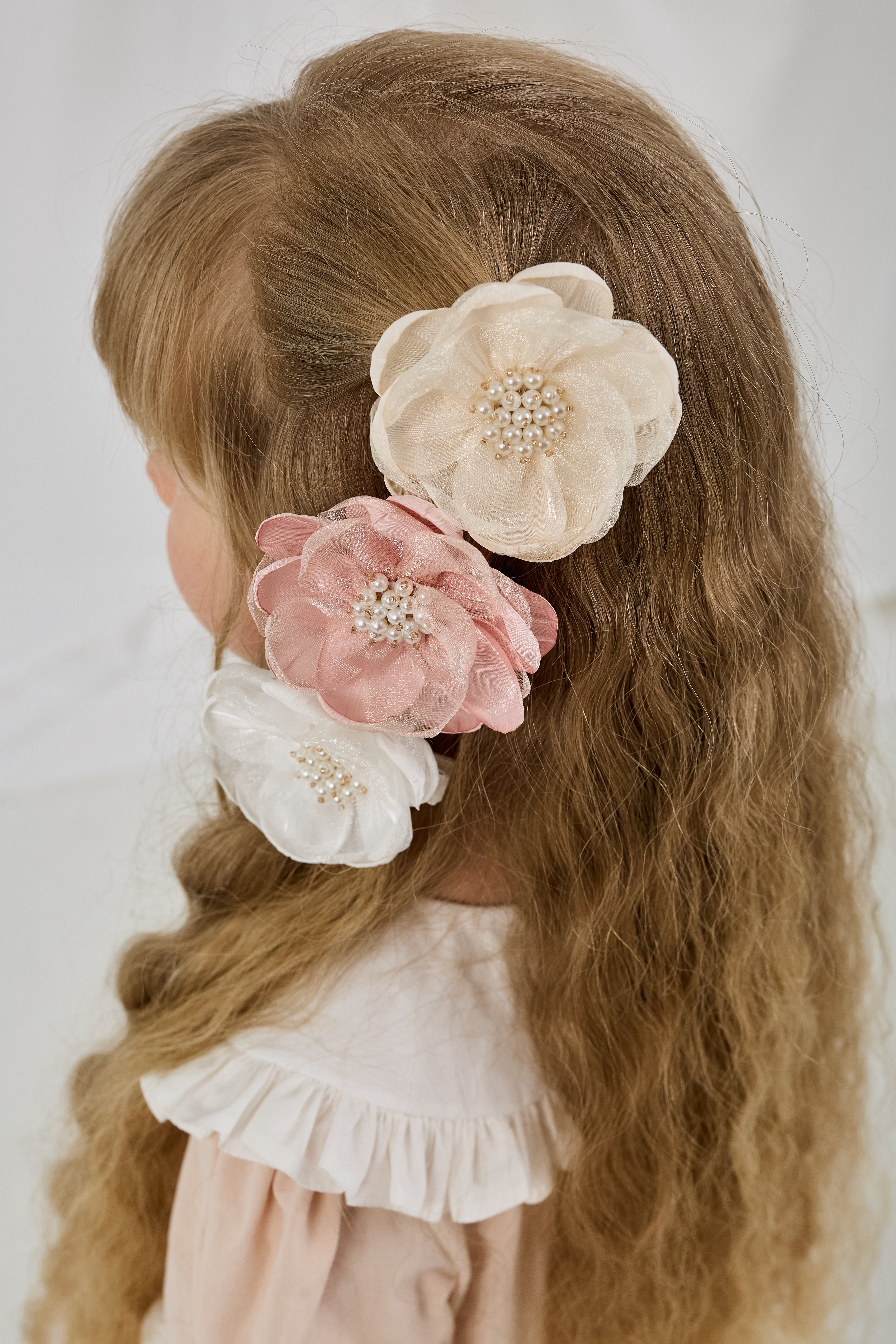 Elegant Handmade Flower Hair Clip