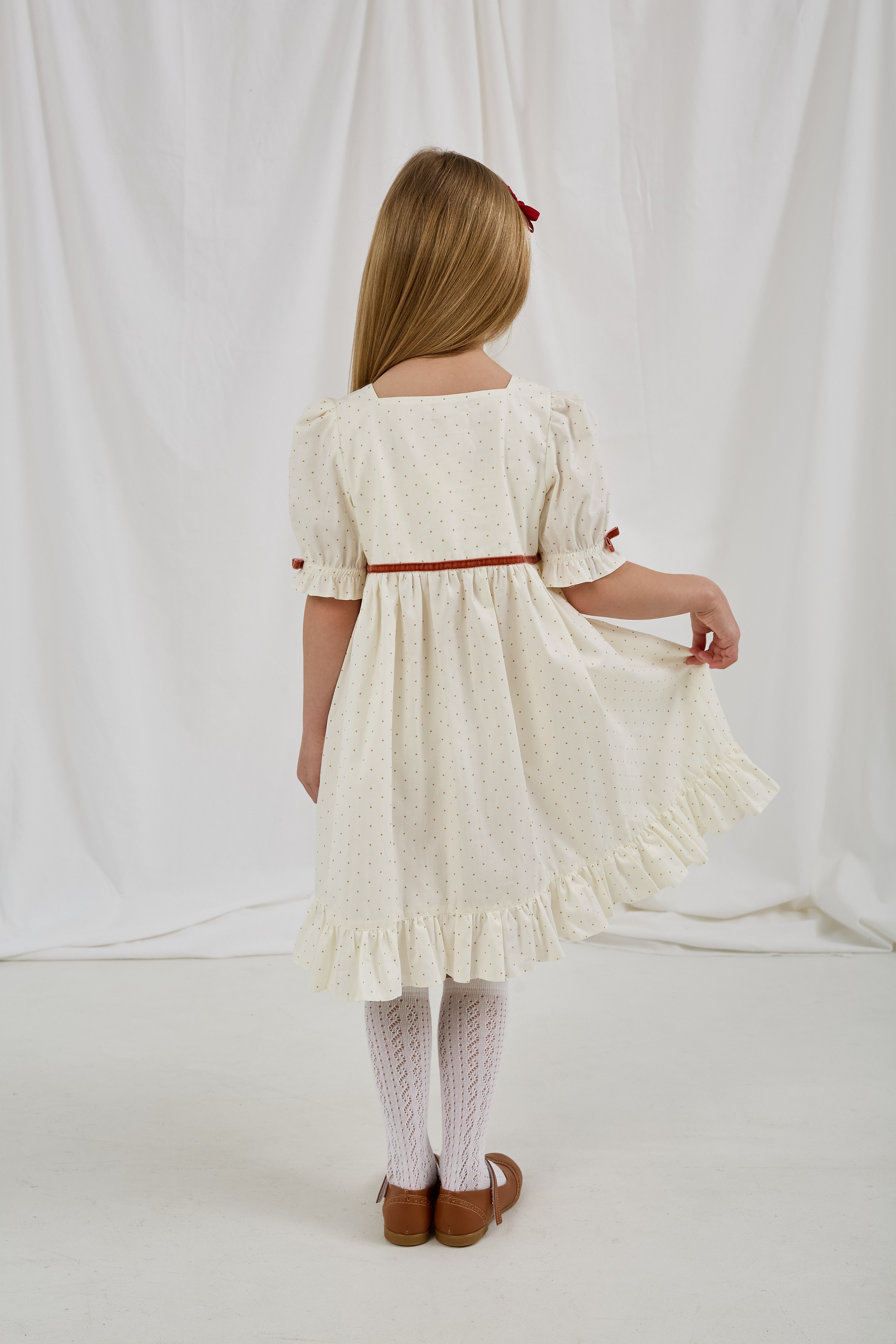 Polka Dots Cotton Dress