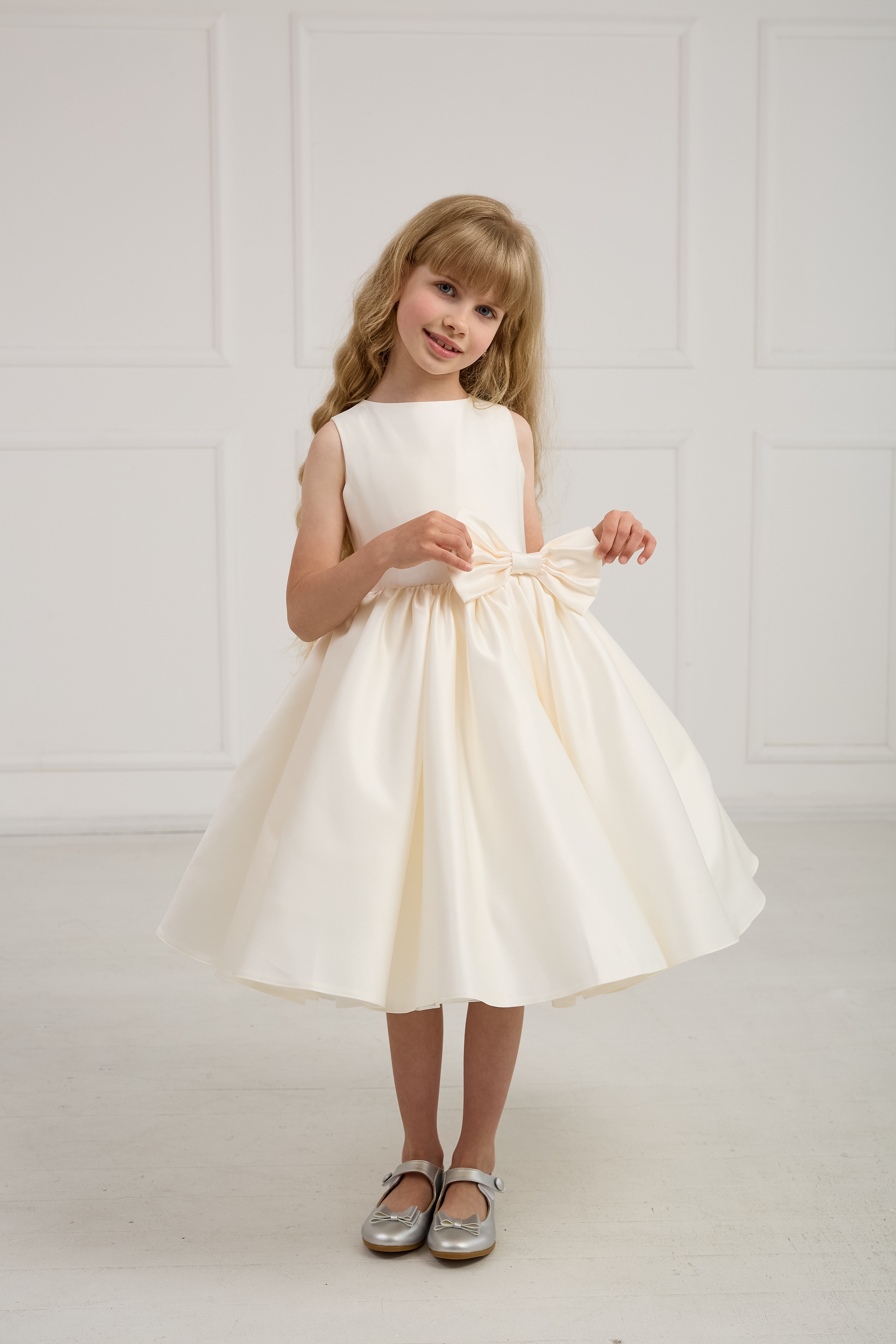Ivory Bow Dress