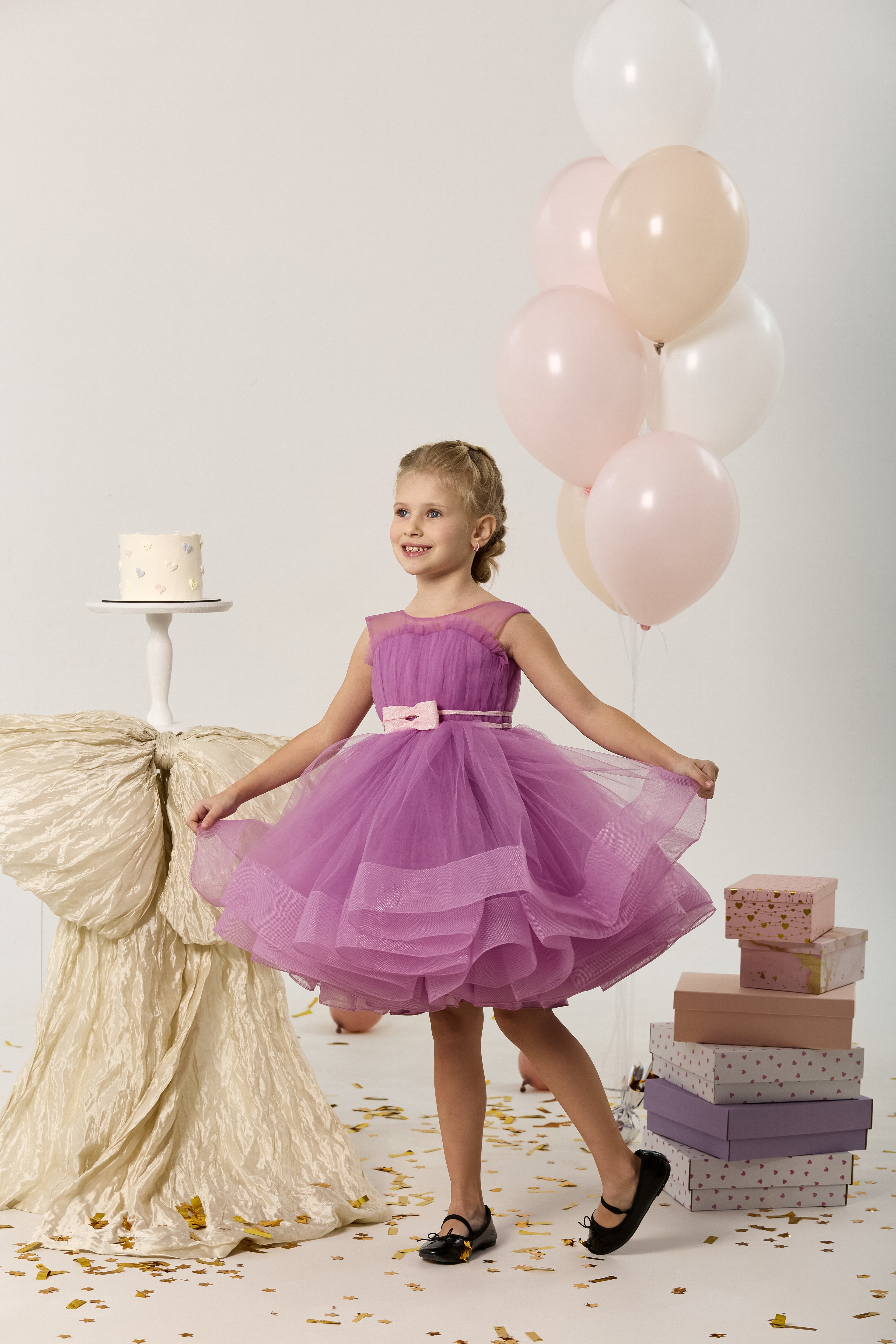 Violet Princess Dress