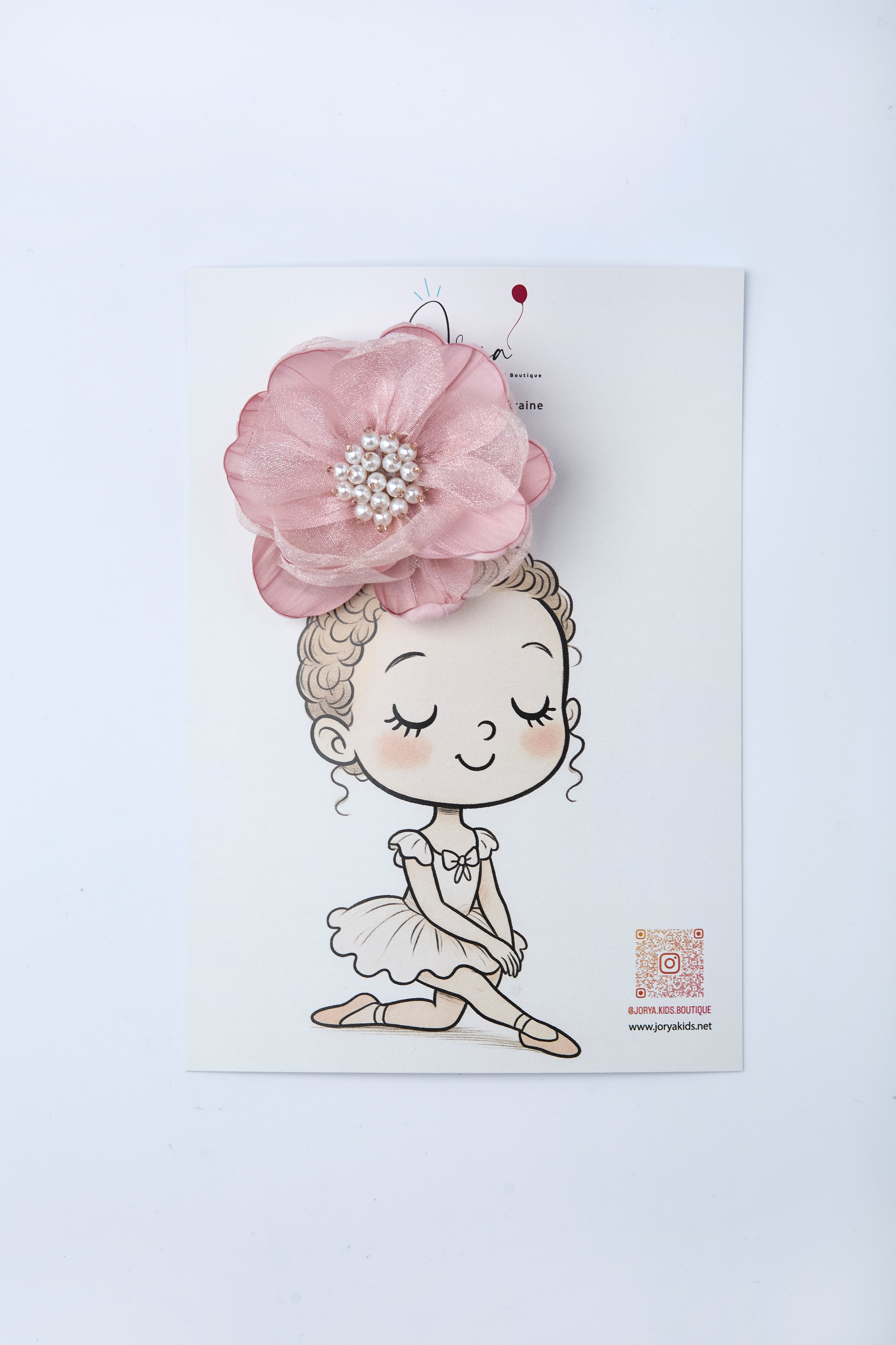 Elegant Handmade Flower Hair Clip