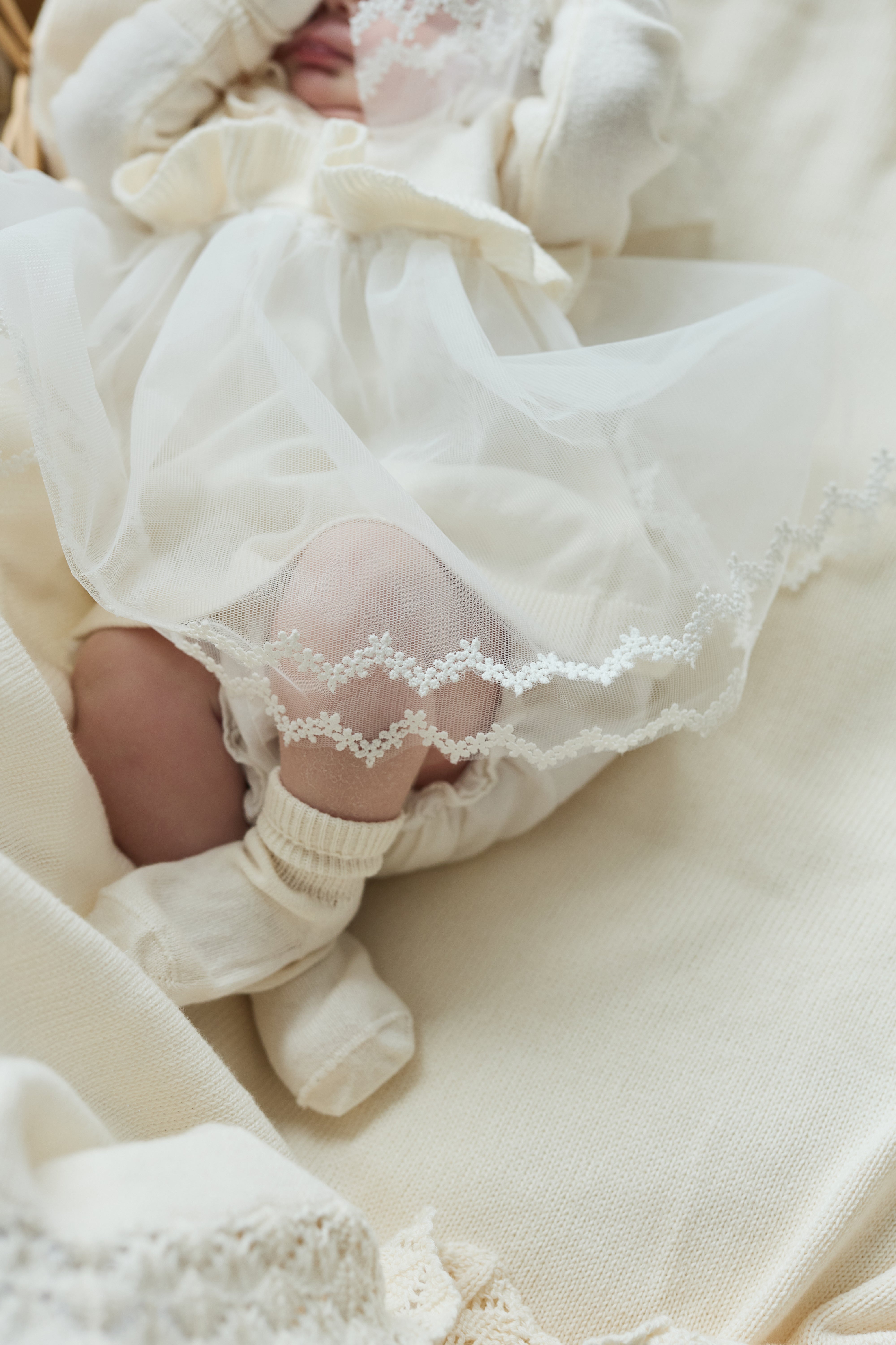 Organic Cotton Baby Dress Gift Set – 5 Pieces