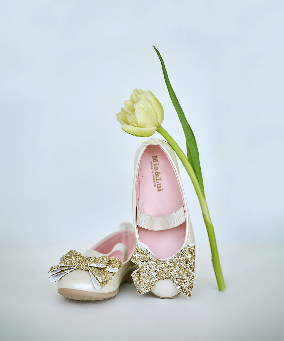 Gold Shoes With Fionka