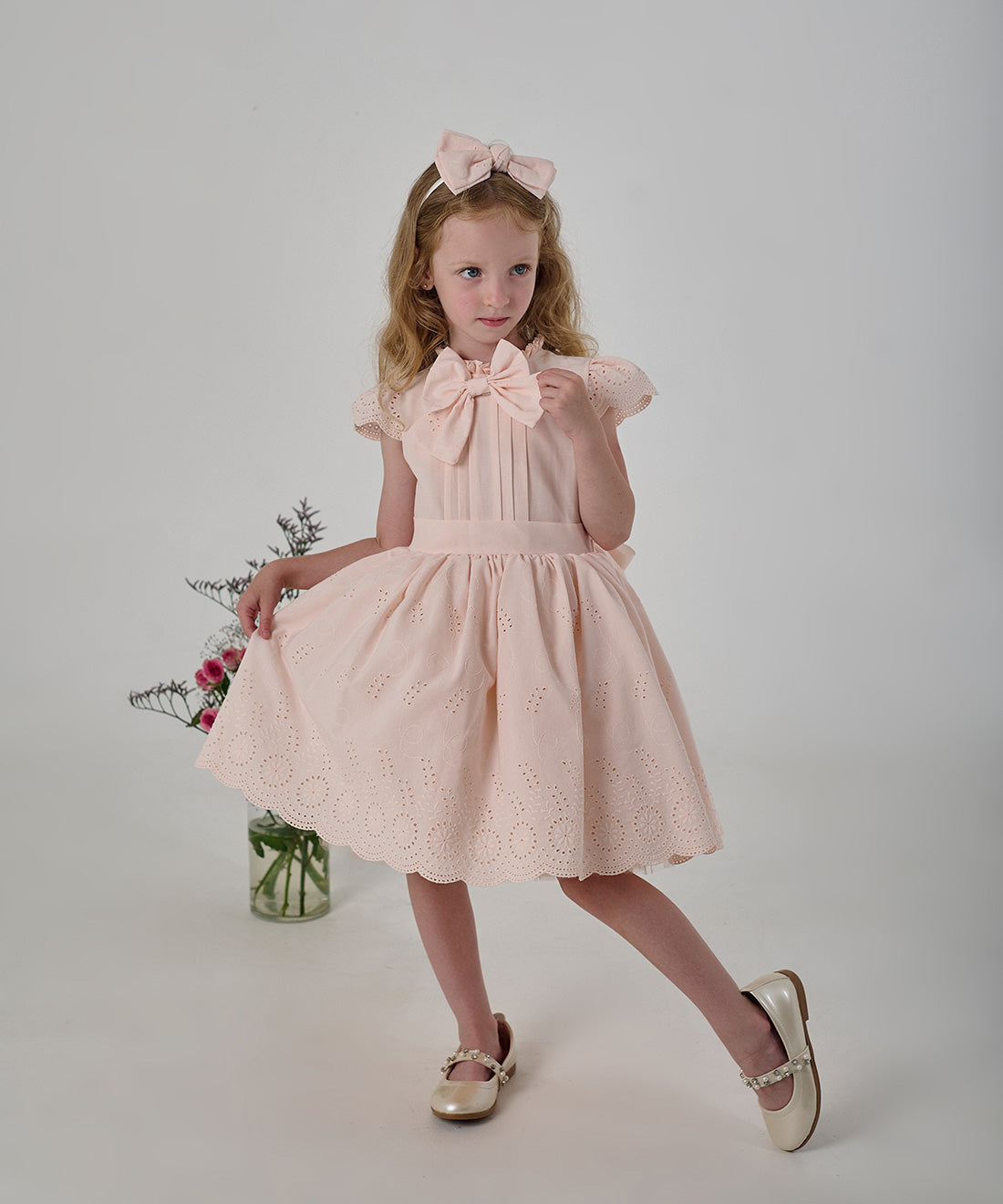 The Elegant Orange Dress