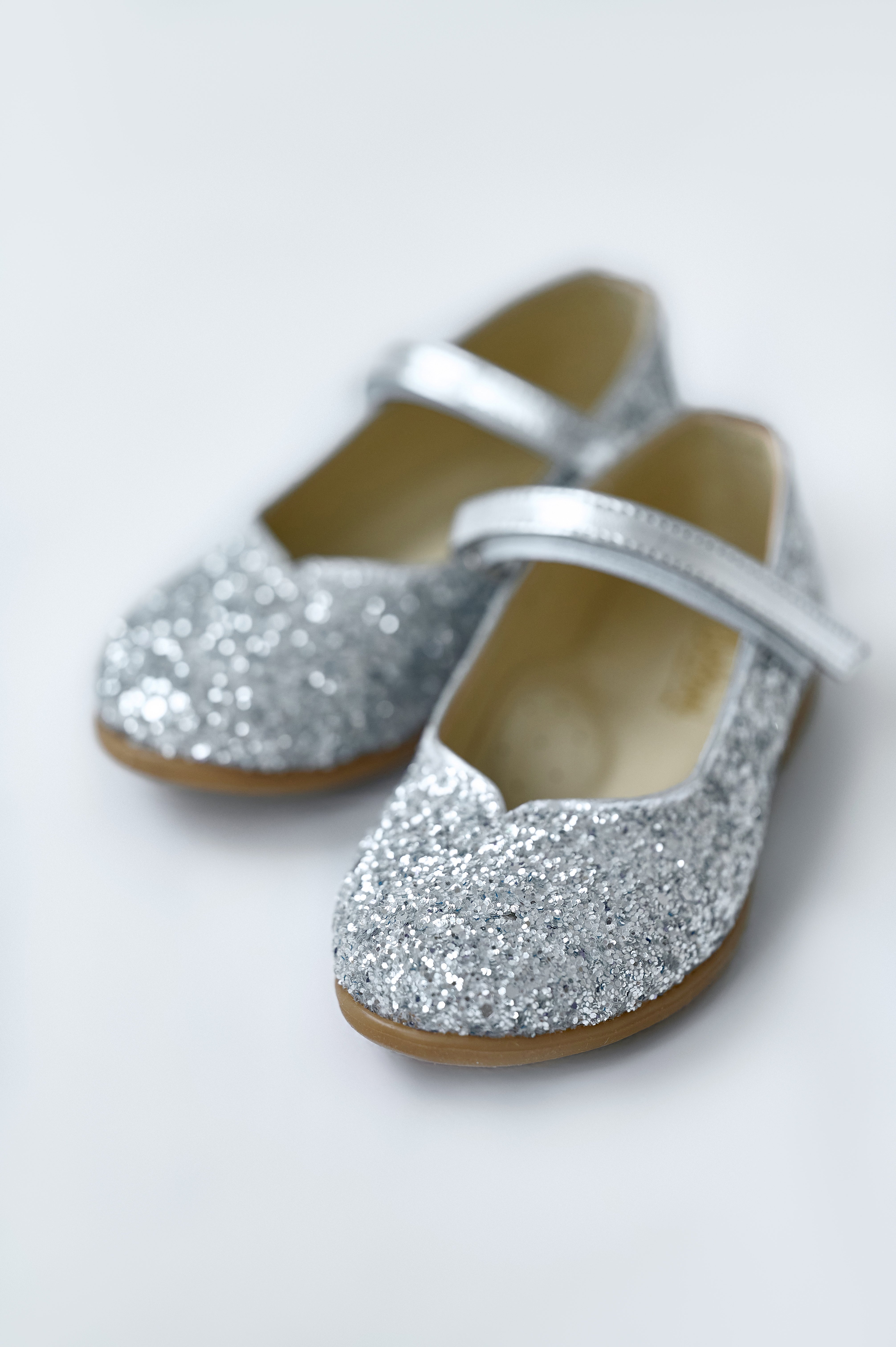 Shiny Silver Shoes