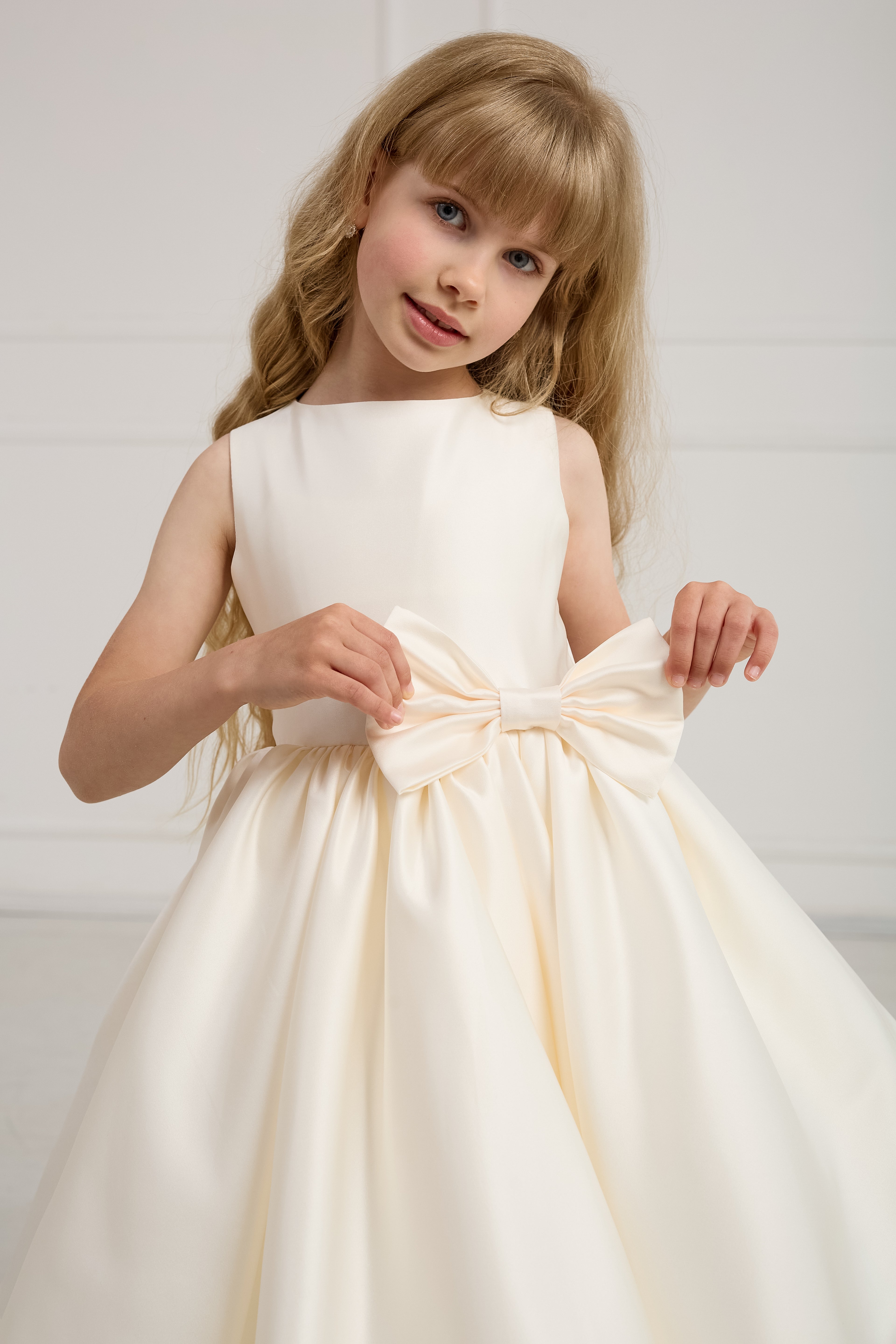 Ivory Bow Dress