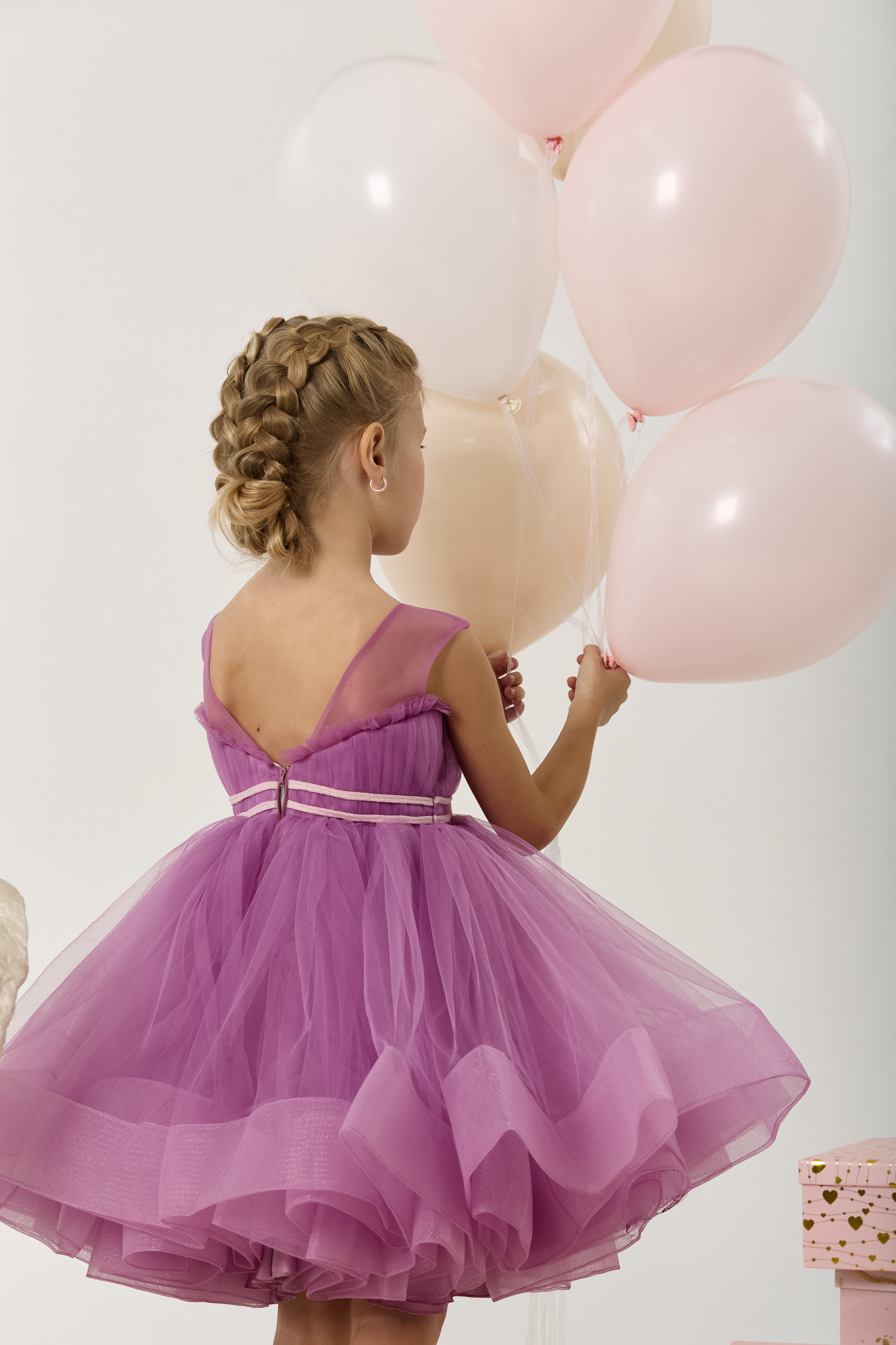 Violet Princess Dress