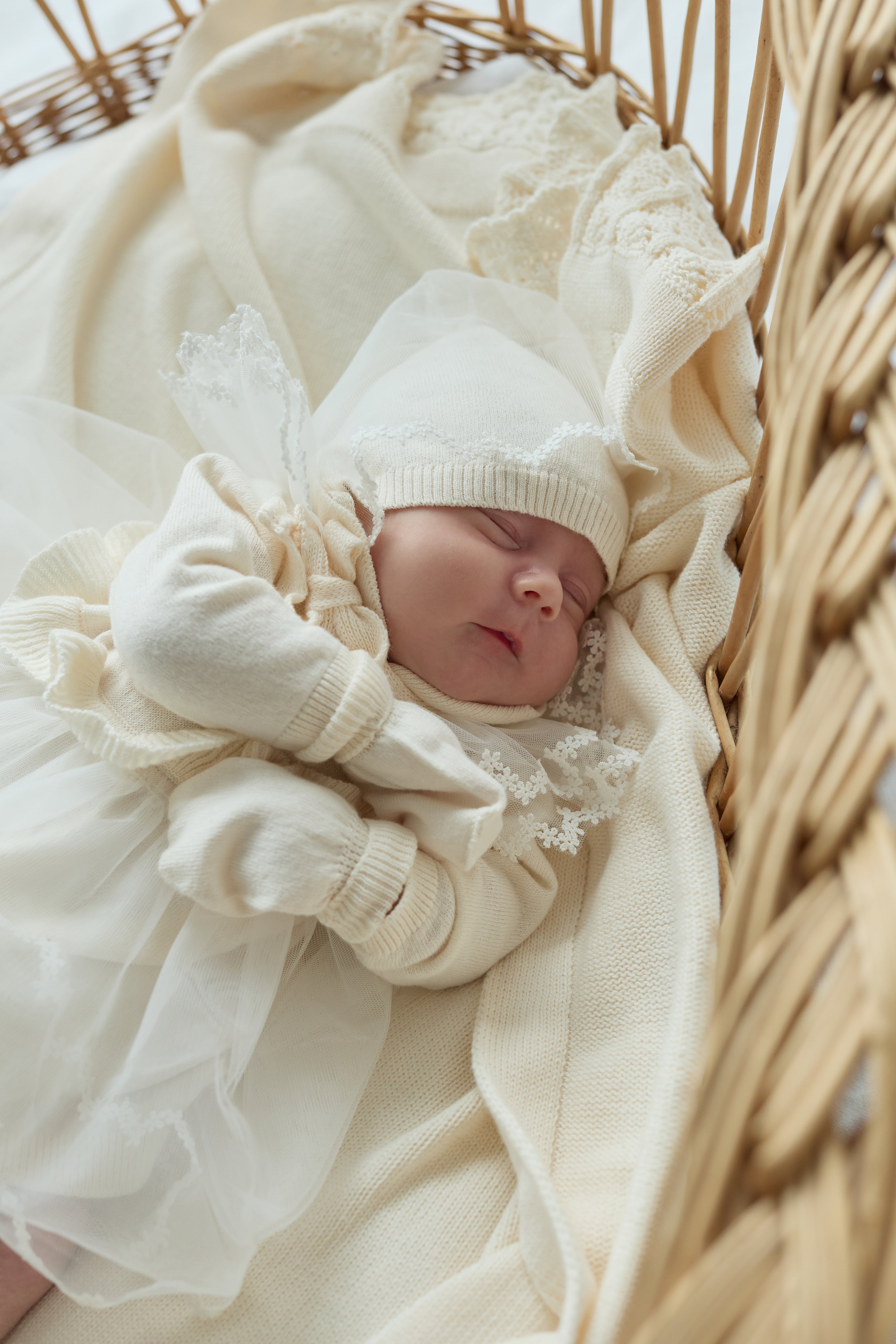 Organic Cotton Baby Dress Gift Set – 5 Pieces