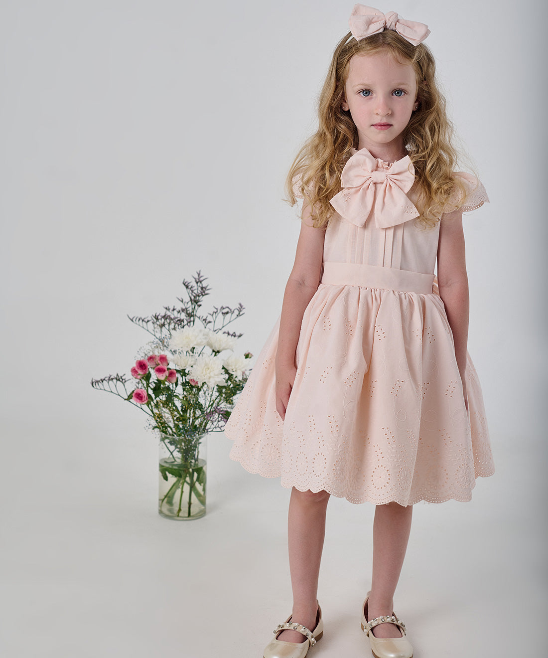 The Elegant Orange Dress