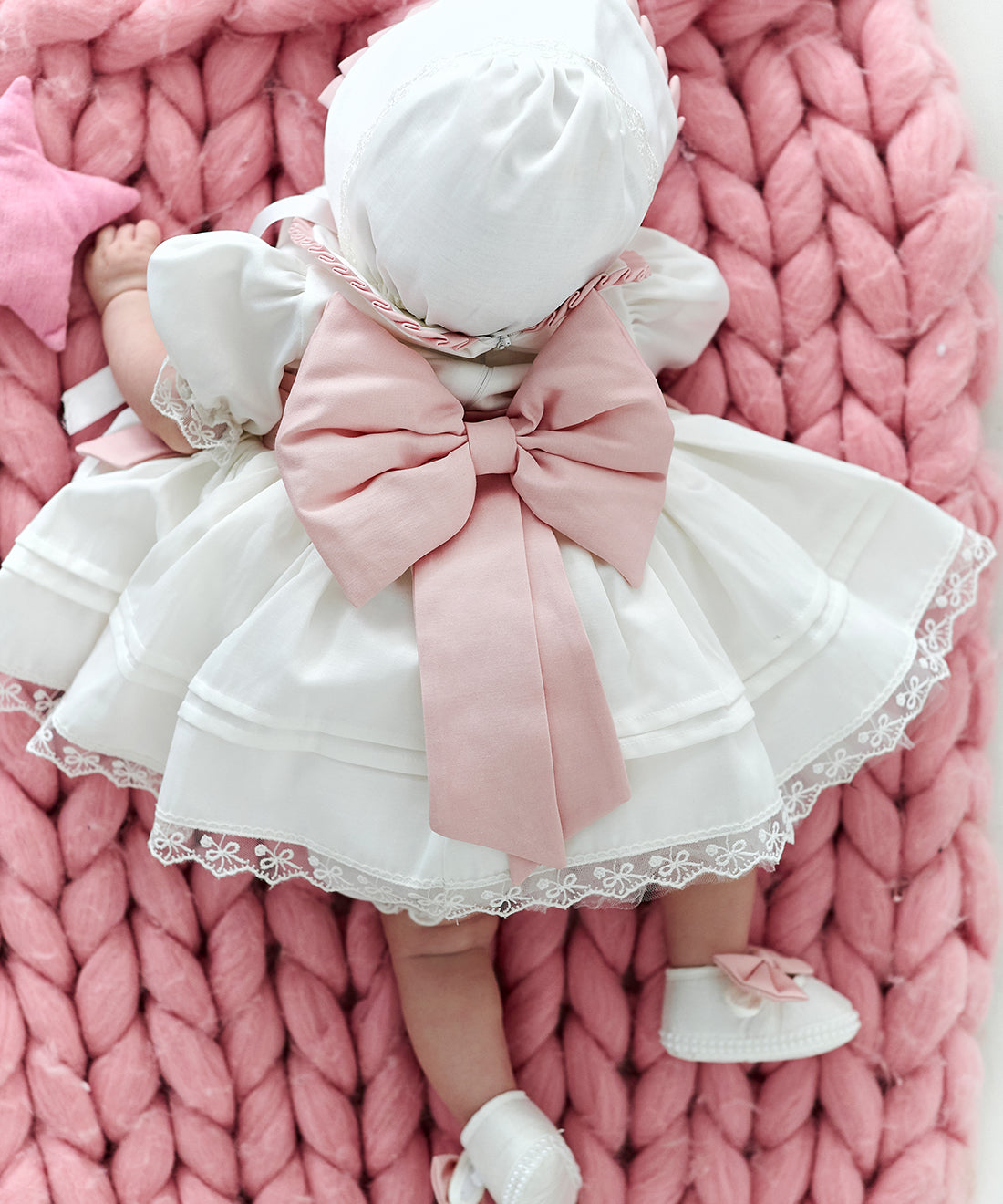 Adorable White Baby Set