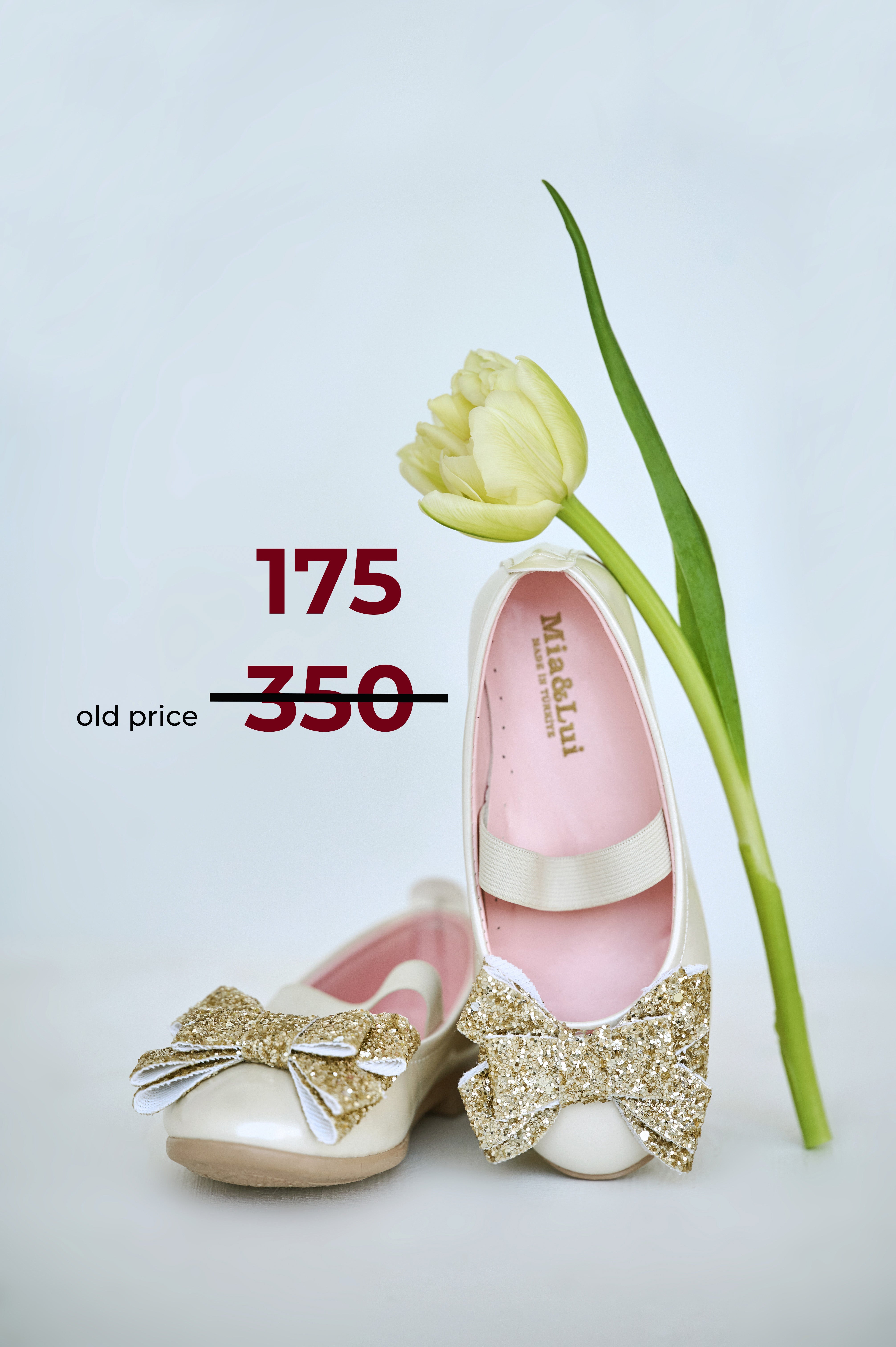 Gold Shoes With Fionka